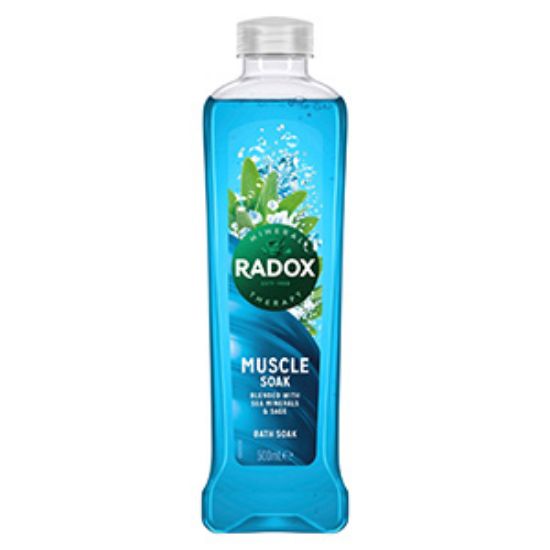 Picture of Radox Herbal Baths Muscle Soak 500ml x6